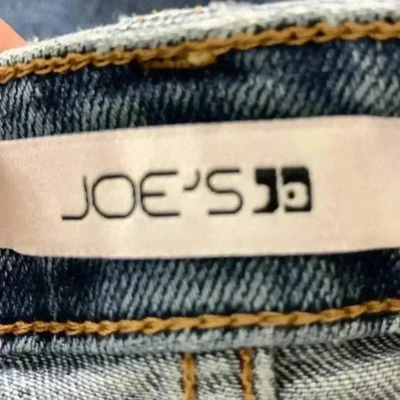 Joe’s  Jeans Wheaton High Rise Skinny Ankle Raw Hem Waist 27 - Picture 5 of 9
